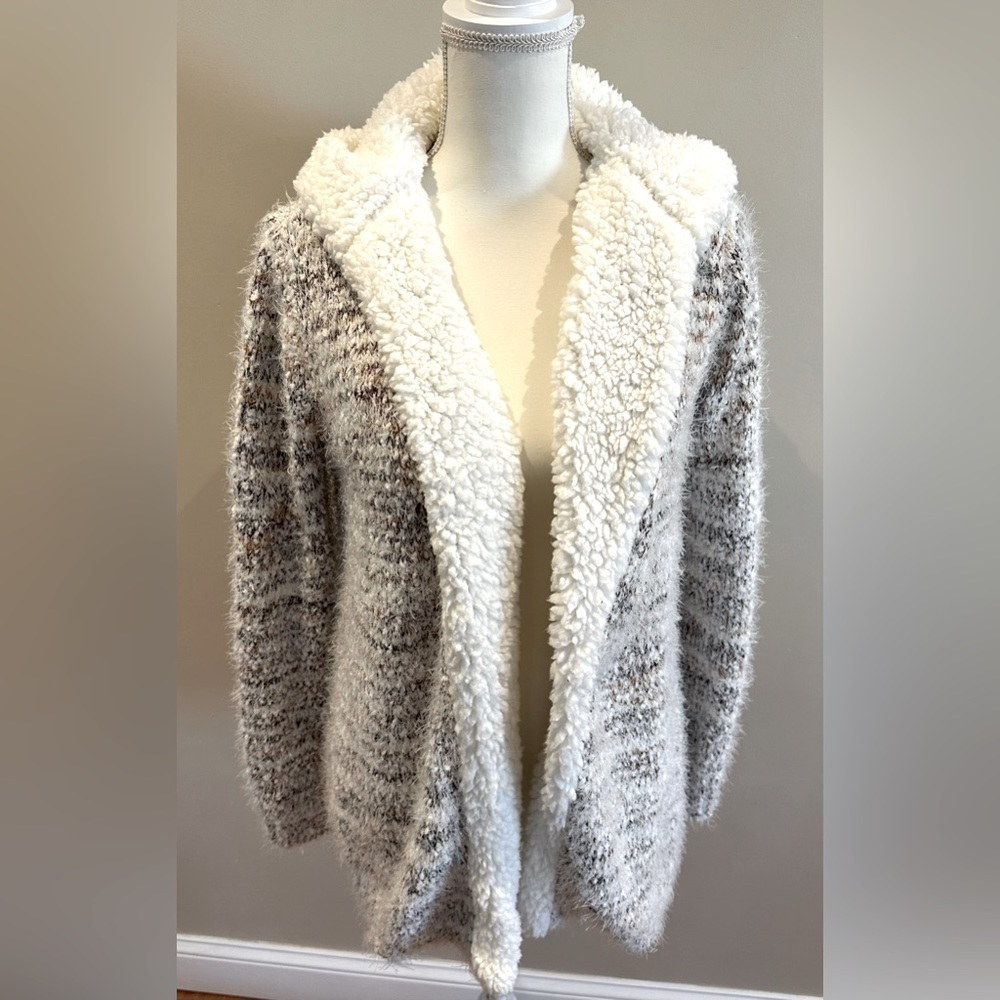 Sherpa Hooded Sweater NWOT